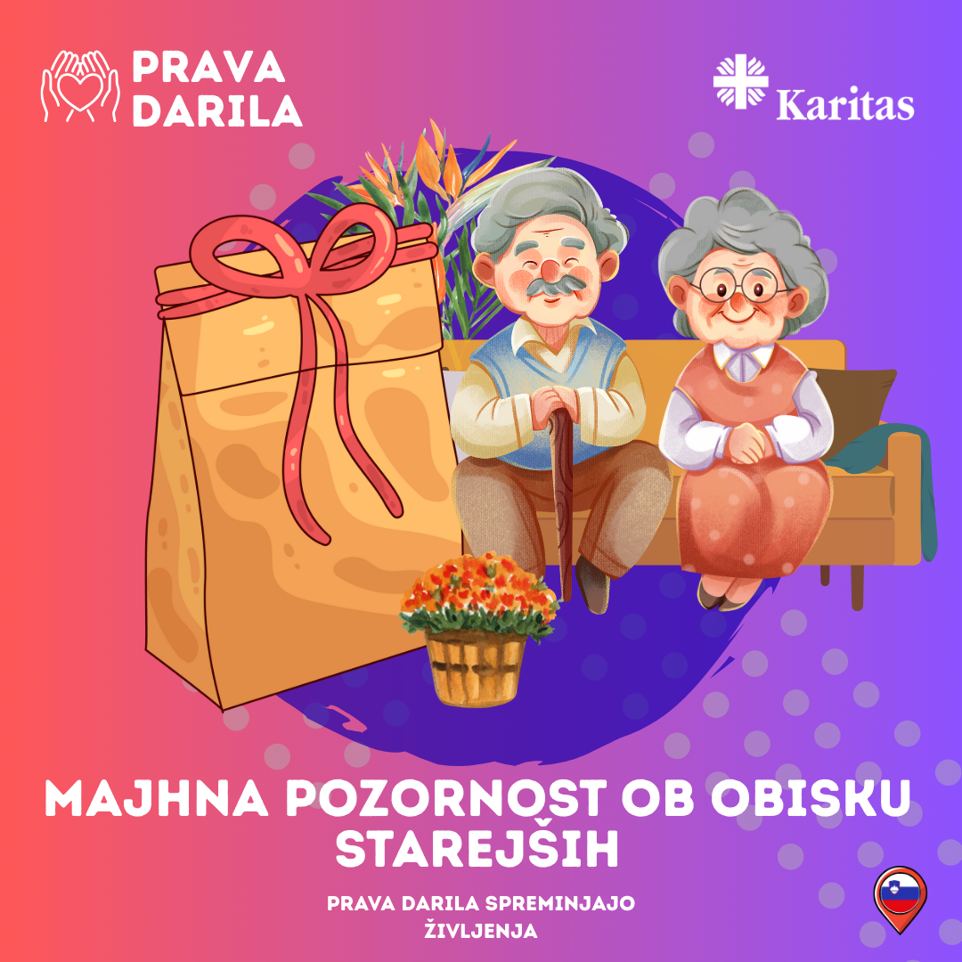 Majhna pozornost ob obisku starejših