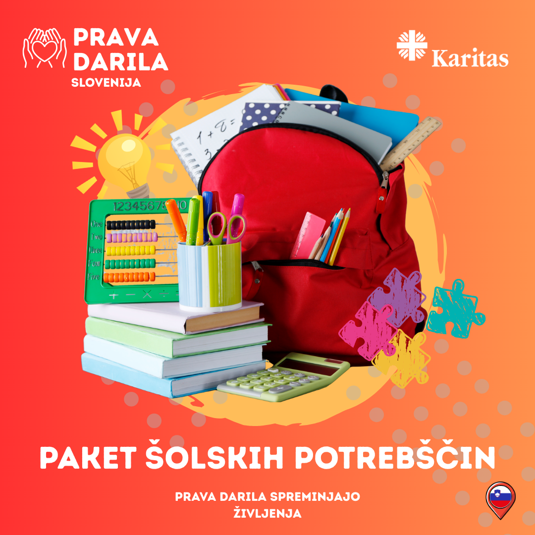 Paket šolskih potrebščin